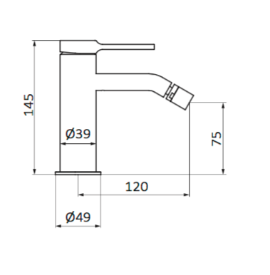 Mitigeur bidet Lui Belfort 0