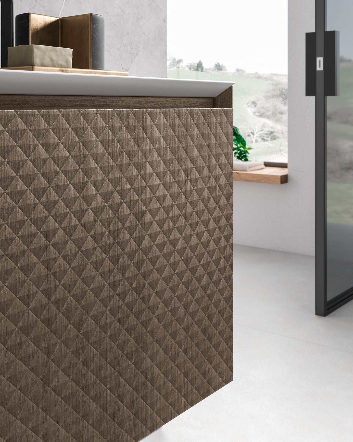 MEUBLE DE SALLE DE BAIN &#8211; IKON02 Valentigney 0