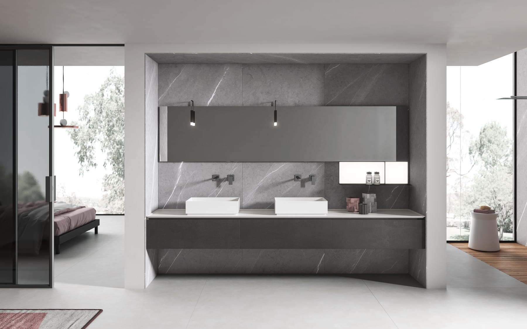 MEUBLE DE SALLE DE BAIN &#8211; IKON11 Illzach 0