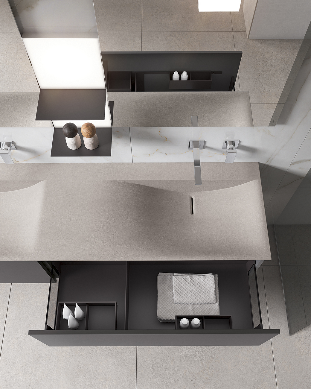 SET05L_ZOOMB COPIA | Vitrine Banyo MEUBLE DE SALLE DE BAIN – XFLY03 Mulhouse 0