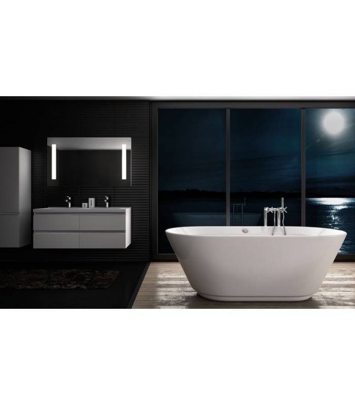 BAIGNOIRE LUIGIA | Vitrine Banyo Baignoire en îlot : le rétro moderne Audincourt 1