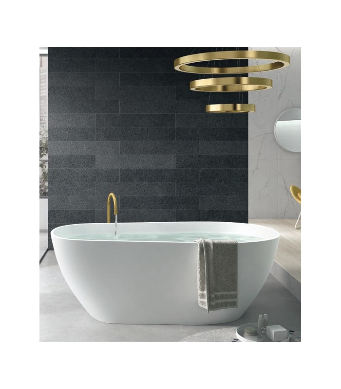 OSEA BAIGNOIRE AUTOPORTANTE MATE | Vitrine Banyo Baignoire en îlot : le rétro moderne Wittenheim