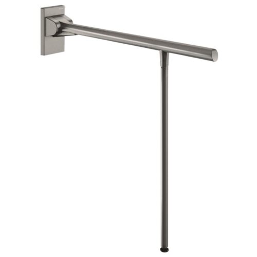 BARRE D APPUI RABATTABLE SANS BEQUILLE 500X500 | Vitrine Banyo Les accessoires PMR by Delabie Montbéliard 1