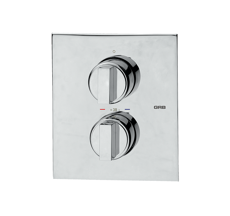 KALA Thermostatique encastrable Chromé Saint-Louis