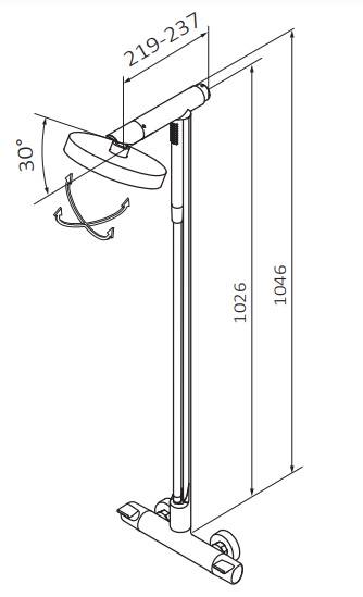 GYRO Thermostatique douche avec colonne Gyro Chromé Belfort 0