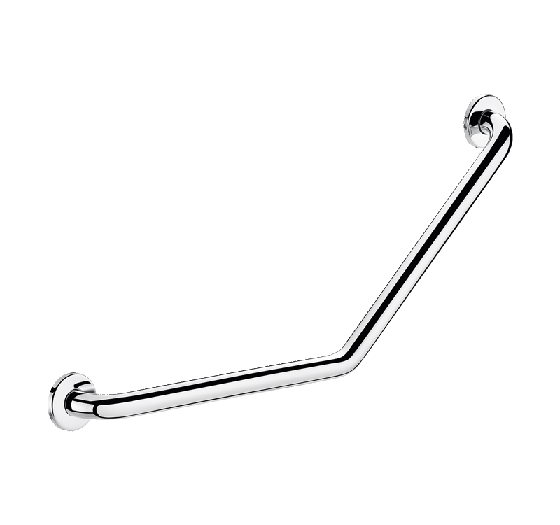 Barre de maintien coud&eacute;e 135&deg; Inox brillant, 400 x 400 mm &Oslash; 25 Wittenheim