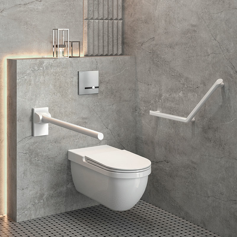 Barre de maintien rabattable Be-Line® blanc Kingersheim 0