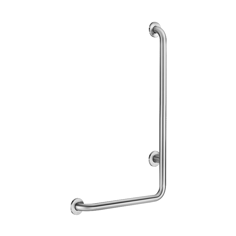 Barre de maintien en L Inox H. 750 mm version gauche Valentigney 0
