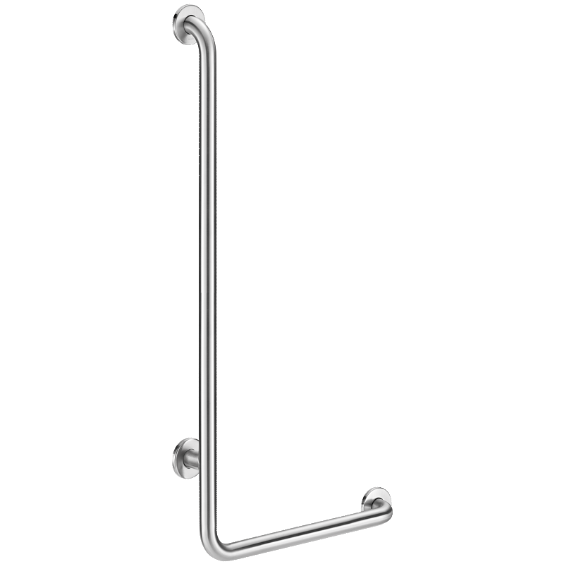 PNG_5071DS_1 | Vitrine Banyo Barre de maintien en L Inox H. 1150 mm version droite Audincourt 0