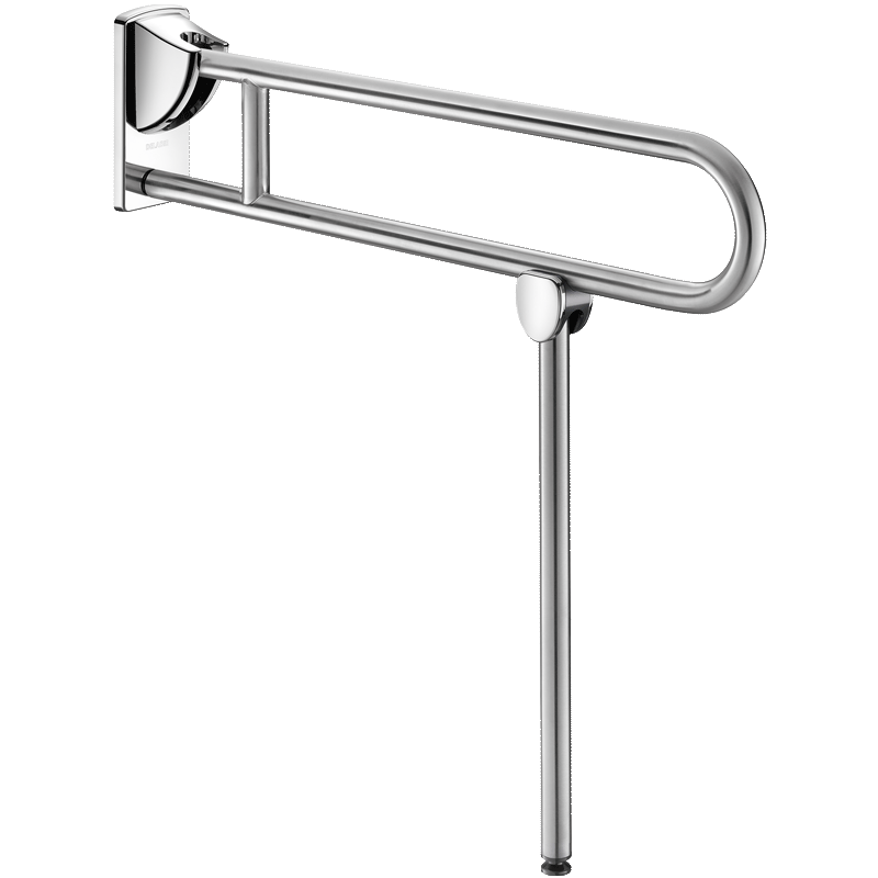 Barre de maintien rabattable avec béquille Inox L. 850 mm Kingersheim 0