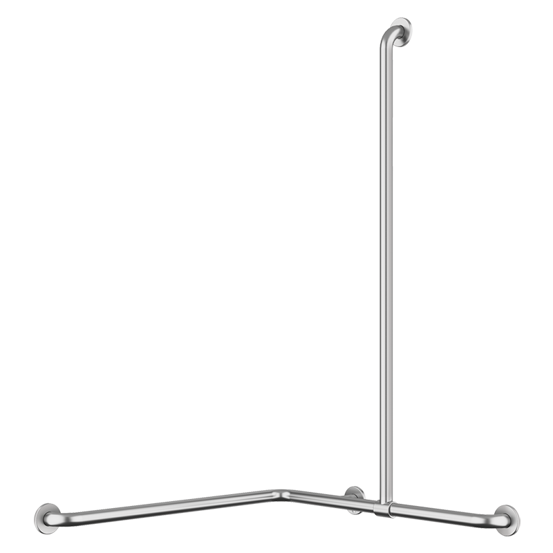 Barre de douche d&#8217;angle avec remontée coulissante Inox Riedisheim 0