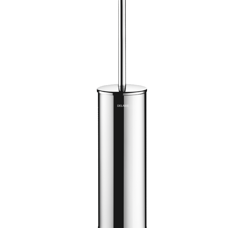 Porte-balai mural avec brosse WC et couvercle et blocage antivol Saint-Louis