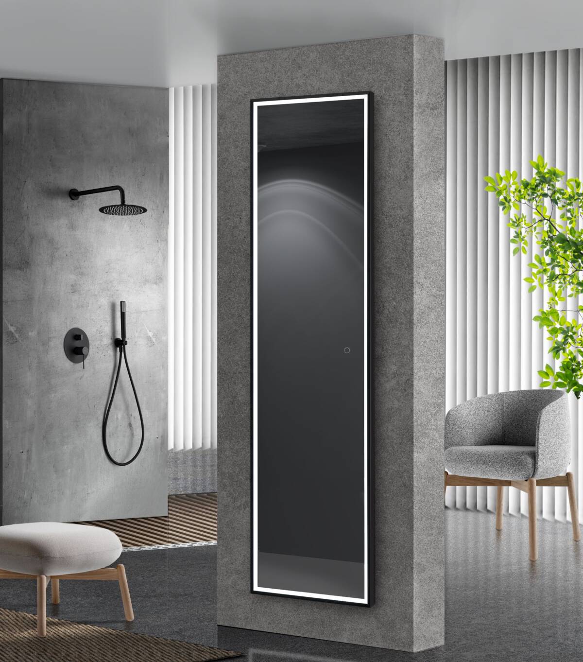 Miroir Lumineux New York Belfort 0