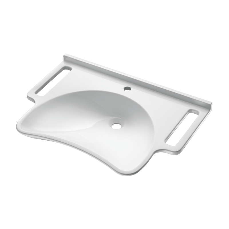 Lavabo PMR suspendu MINERALCAST PMR Valentigney 0