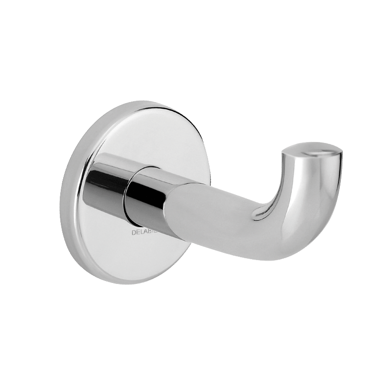 Patère virgule Inox brillant, modèle long Mulhouse 0
