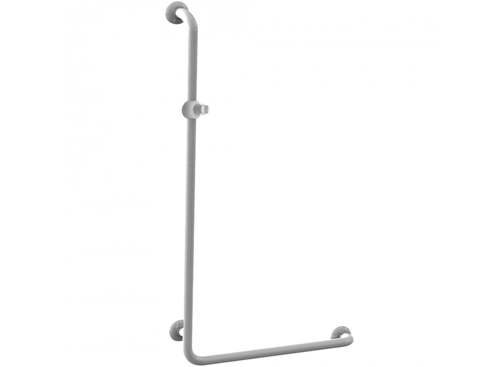 Barre d’appui en L &agrave; gauche Epoxy Blanc Classic 049390 Saint-Louis