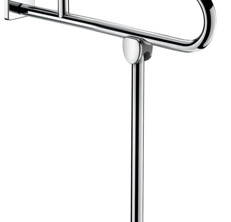 Barre relevable avec b&eacute;quille  Inox Poli Brillant Classic 000308 Montb&eacute;liard