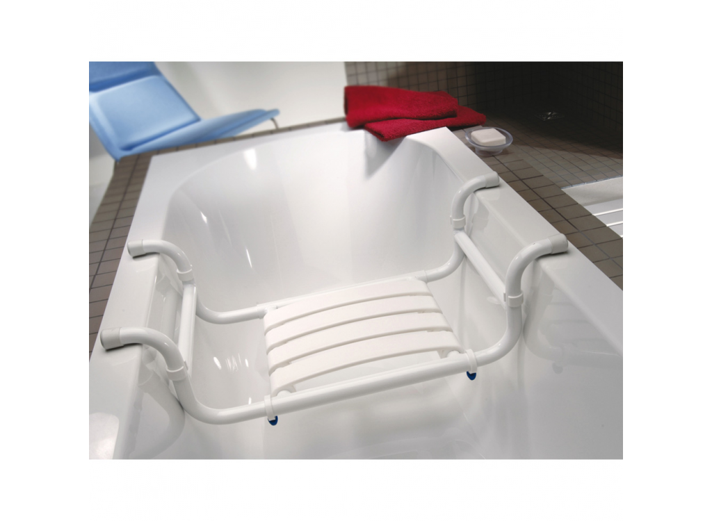 Siège de baignoire réglable, Epoxy Blanc Classic 047620 Guebwiller