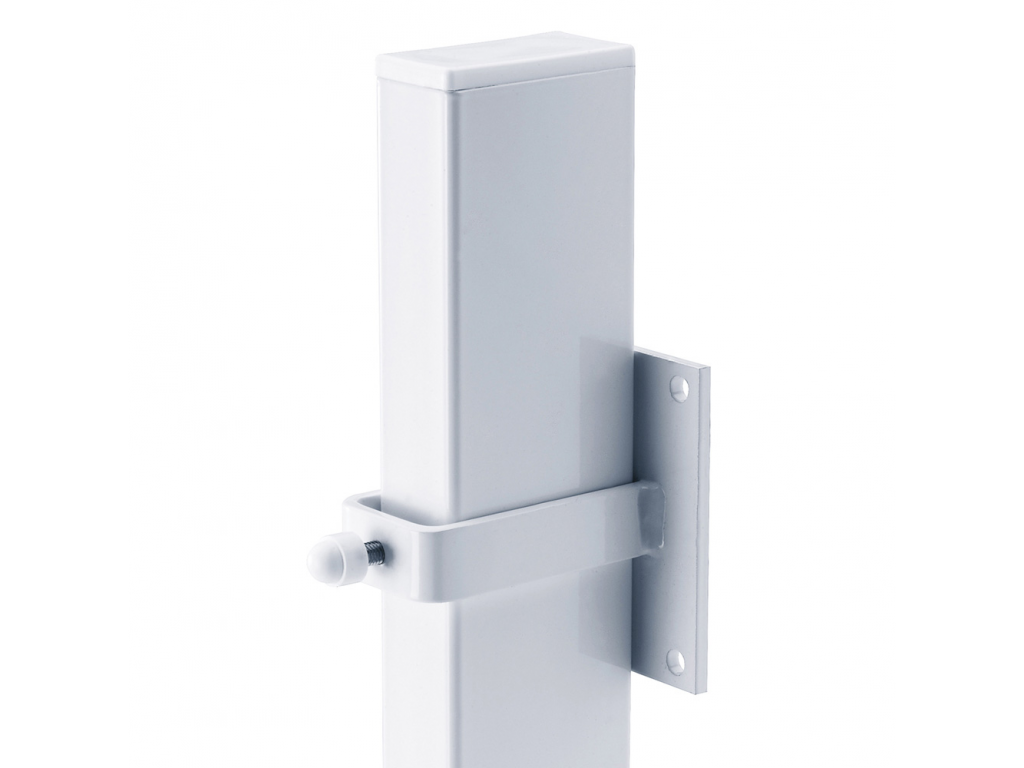 Poteau de fixation hors cloison, Epoxy Blanc Classic 048400 Saint-Louis 0
