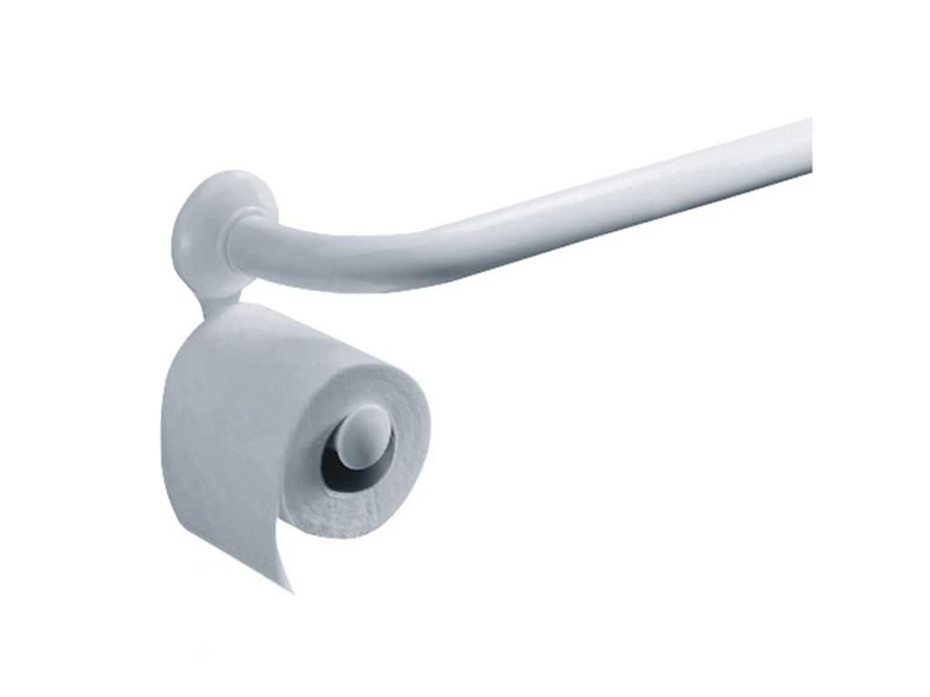 Dérouleur de papier WC, Aluminium Epoxy Blanc Classic 049320 Illzach 0