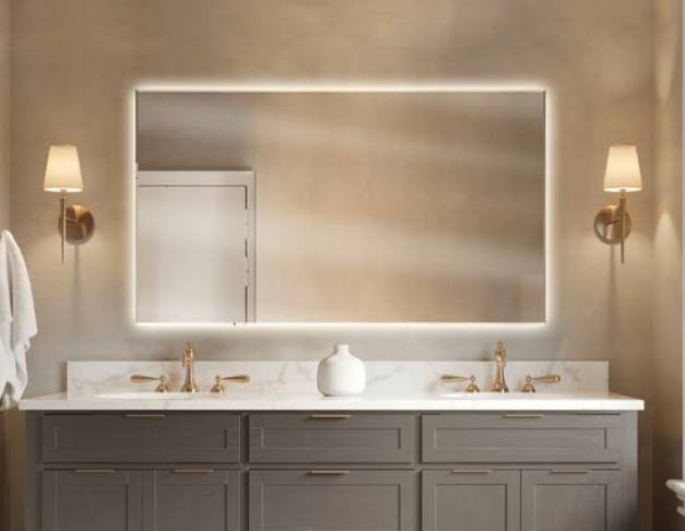 Miroir lumineux Augusta Audincourt
