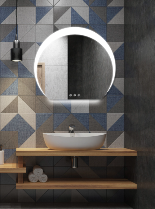 Miroir lumineux Moon Wittenheim