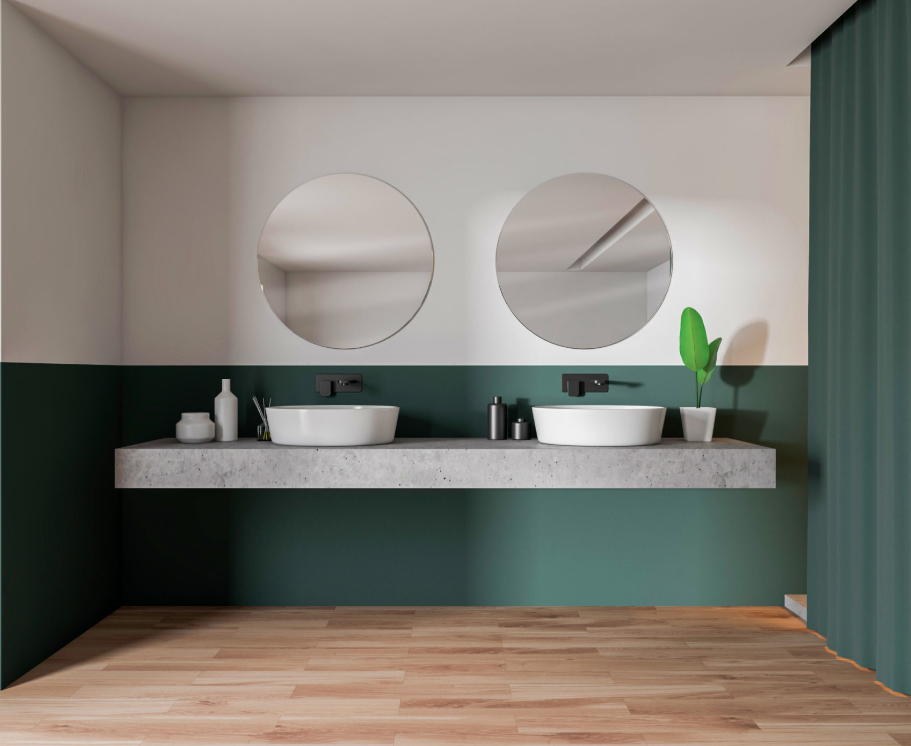 Miroir Cristal rond Audincourt