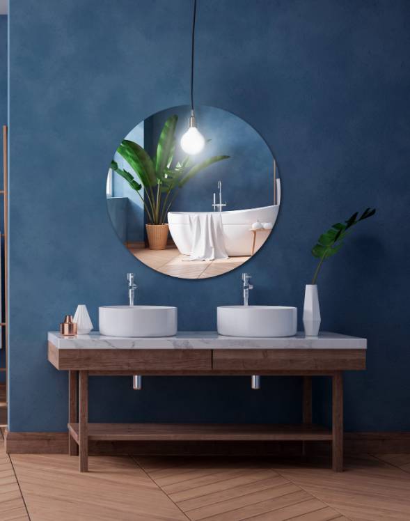 Miroir Essential rond Kingersheim
