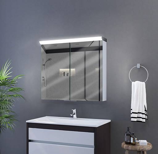 Armoire de toilette lumineuse Echo Rixheim