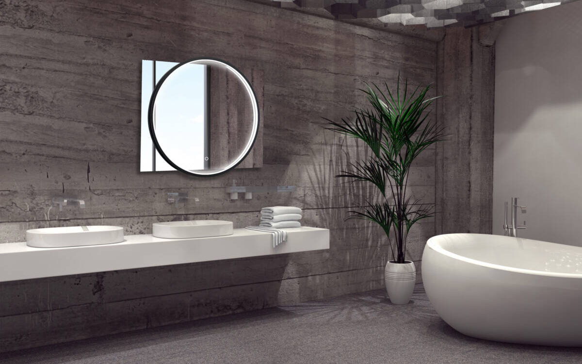 Miroir lumineux Halo Kingersheim