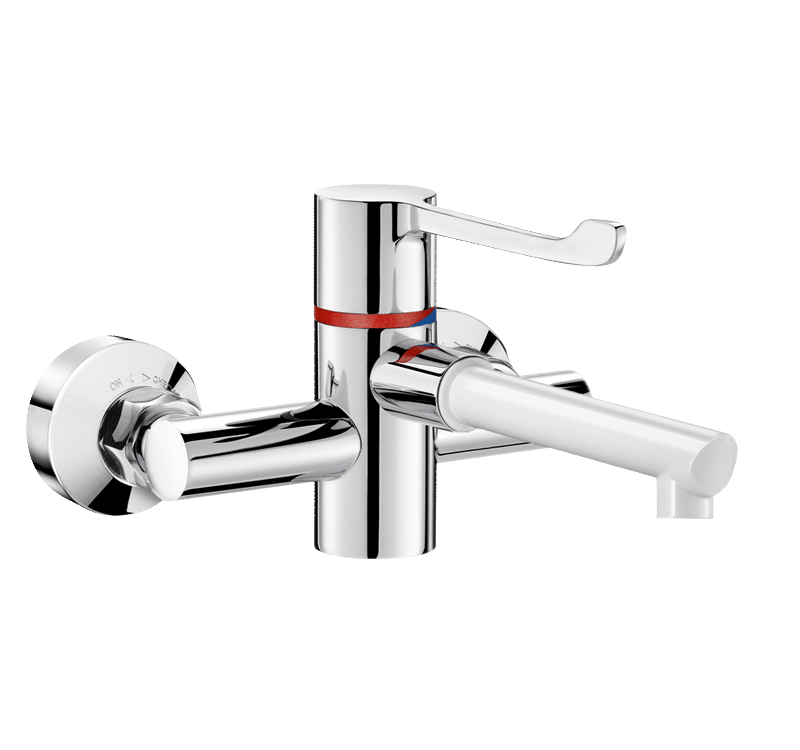 Mitigeur de lavabo thermostatique s&eacute;quentiel mural SECURITHERM Valentigney