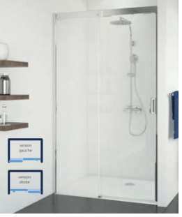 PANORAMA porte coullissante pour niche,2 ou 4 parties Valentigney