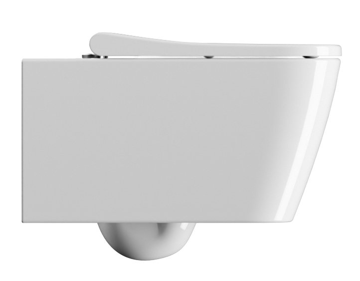 NUBES WC mural suspendu, Swirlflush, 35x55cm, blanc ExtraGlaze Wittenheim