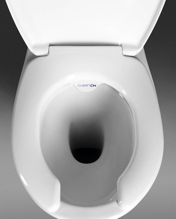 HANDICAP Fermer Toilette couplée, Comfort Hight, sans bord, P-trap, blanc Illzach