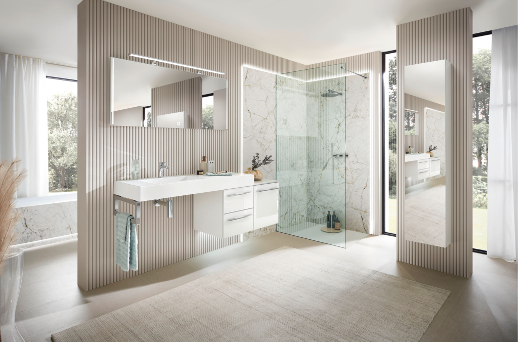 Meuble suspendu vs à poser : quelle option pour une salle de bain minimaliste ? Montbéliard