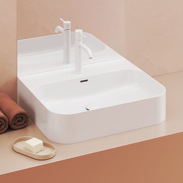 Lavabo en céramique Ceramic Slim Wall R Audincourt 0