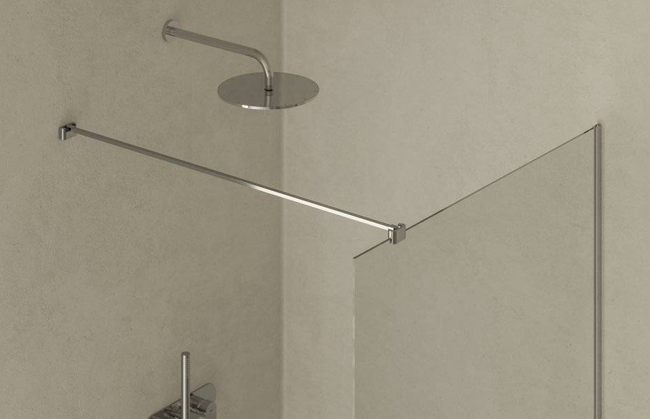 Cabine de douche Walk-In Air modèle Wall 90 cm Saint-Louis 0