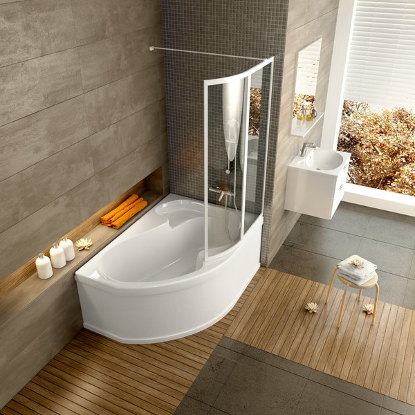 Paravent de baignoire VSK2 Rosa Valentigney 0