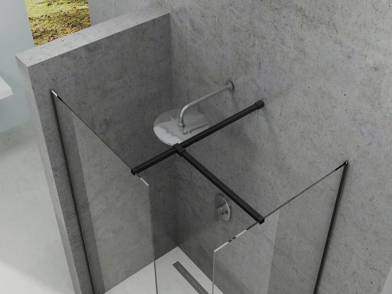 Cabine de douche Walk-In modèle Double Wall Guebwiller