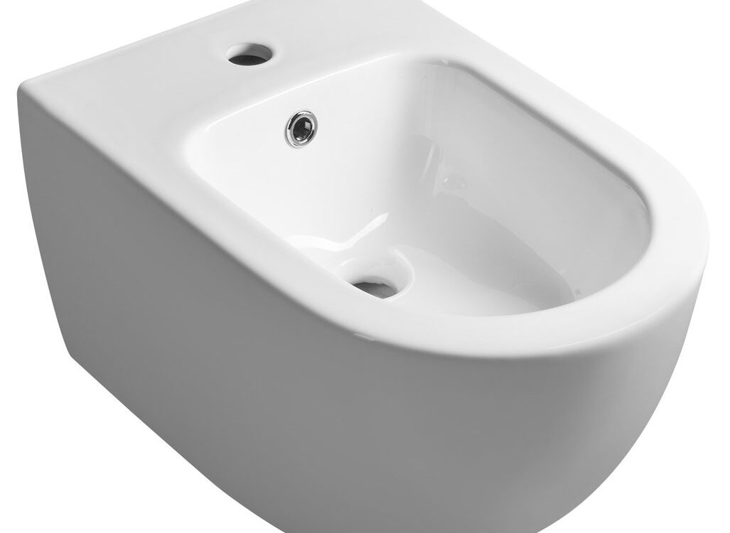 Bidet suspendu FULDA, 36x52cm, blanc Audincourt