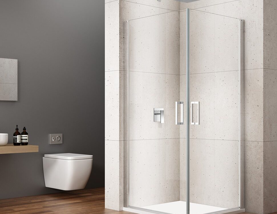 Paravent carré LORO 900&#215;900 mm, entrée d&#8217;angle Kingersheim