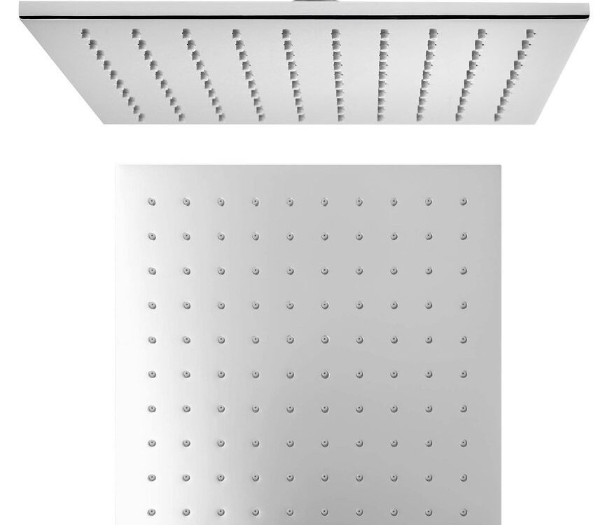 Pommeau de douche, 250x250mm, chromé Belfort
