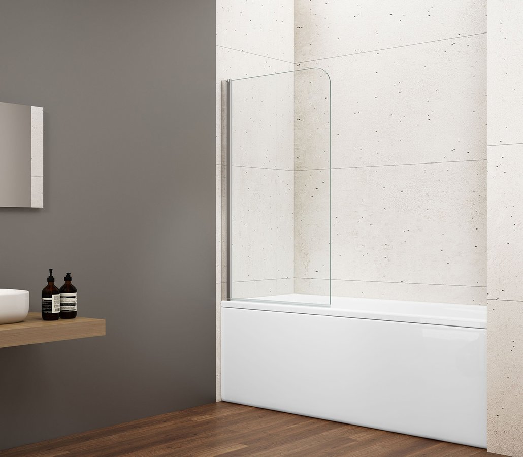 Pare-baignoire LORO 750 mm, verre transparent Kingersheim 0