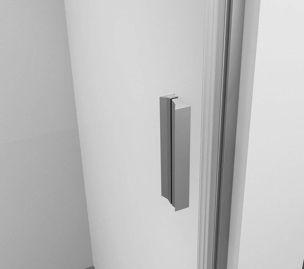 Portes de douche Pliantes Porte de douche en alcôve ZOOM 800 mm, verre transparent, gauche Mulhouse 0