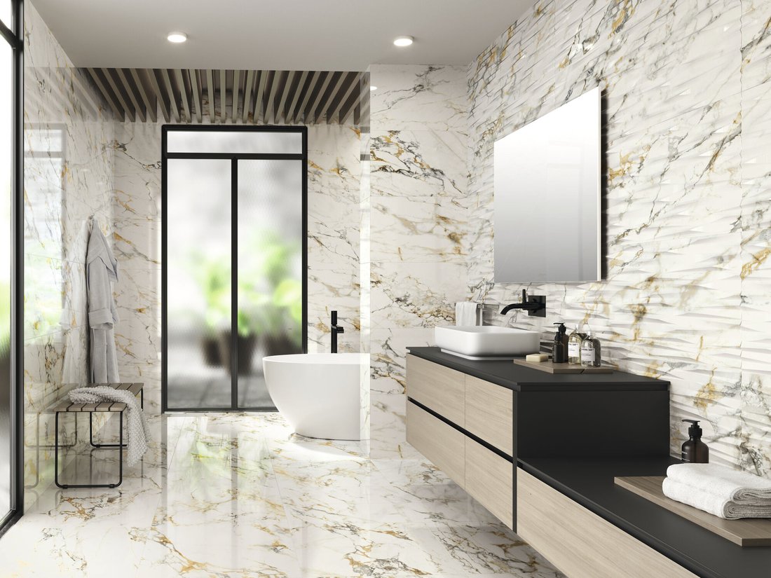 13 | Vitrine Banyo Carrelage de sol BELLAGIO Pulido 120×120 Saint-Louis 0