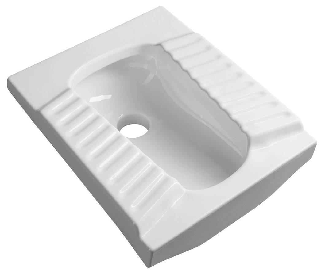 Toilettes turques AGADI 50&#215;61,5cm, blanches Montbéliard 0