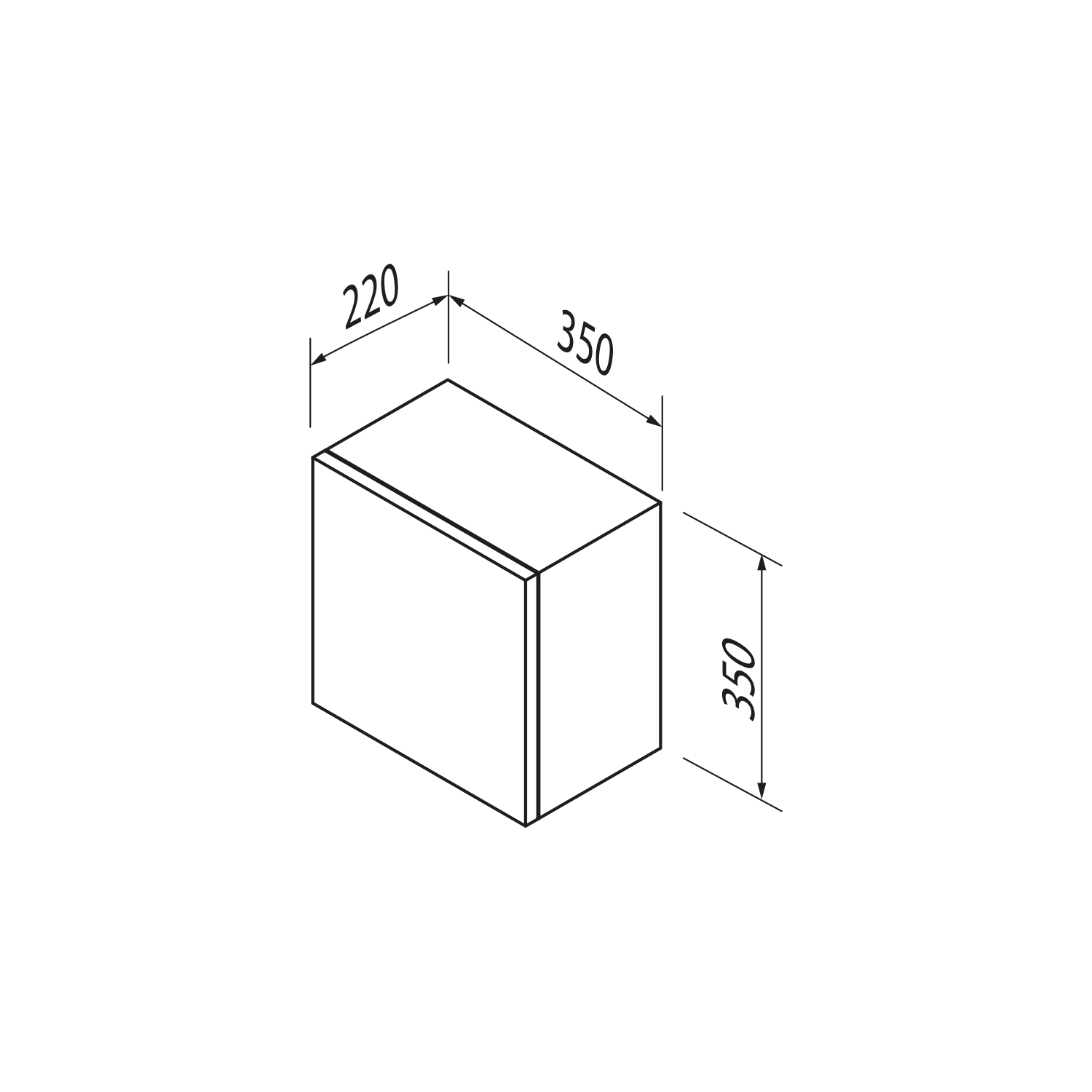 28.1 2 | Vitrine Banyo Meuble de rangement ESPACE 35 x 35 x 22 cm, 1 porte, gauche/droite, blanc brillant Belfort 0