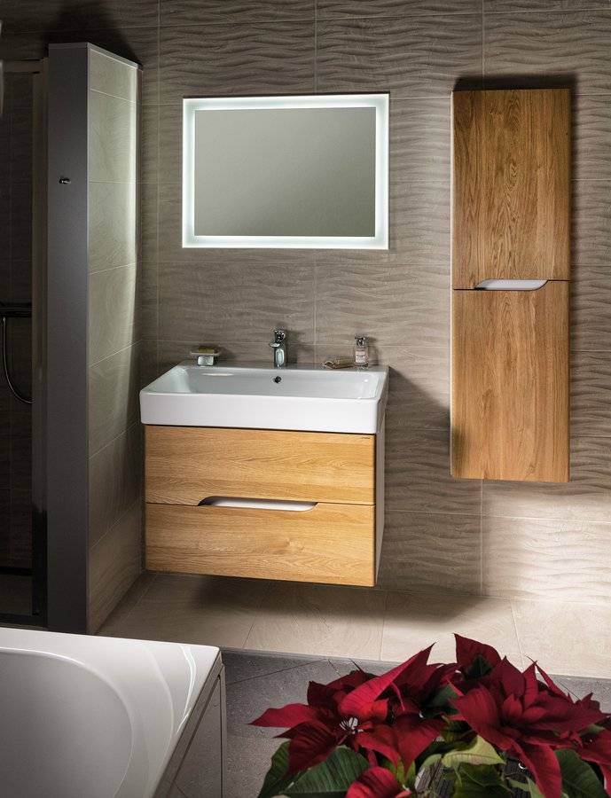 Miroir rétroéclairé LED FLUT 60x80cm, blanc Mulhouse 0