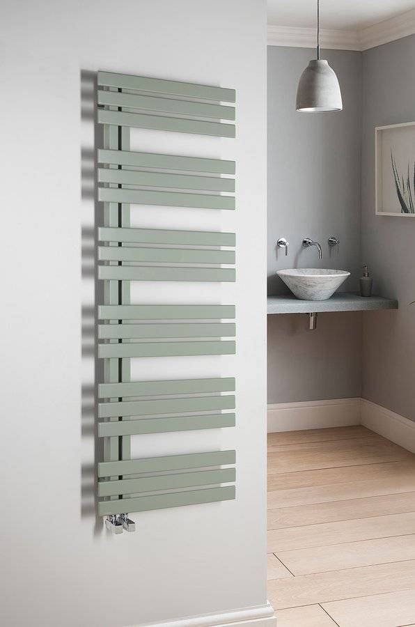 6.2 1 | Vitrine Banyo Radiateur de salle de bain SILVANA 600x1500mm, vert mat Kingersheim 0