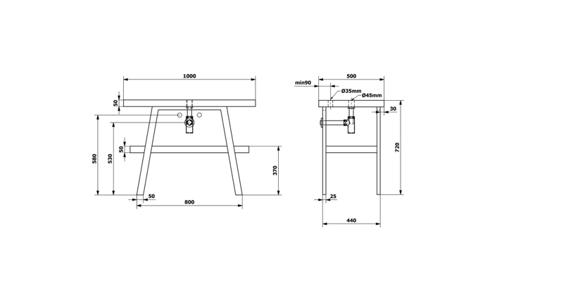 CAPTURE DECRAN 2025 06 26 111530 | Vitrine Banyo Table vasque TWIGA 100x72x50 cm, noir mat/chêne foncé Kingersheim 0